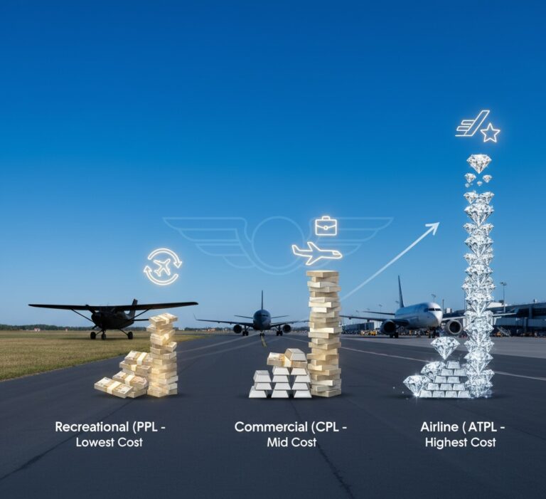 ile kosztuje kurs na pilota samolotu